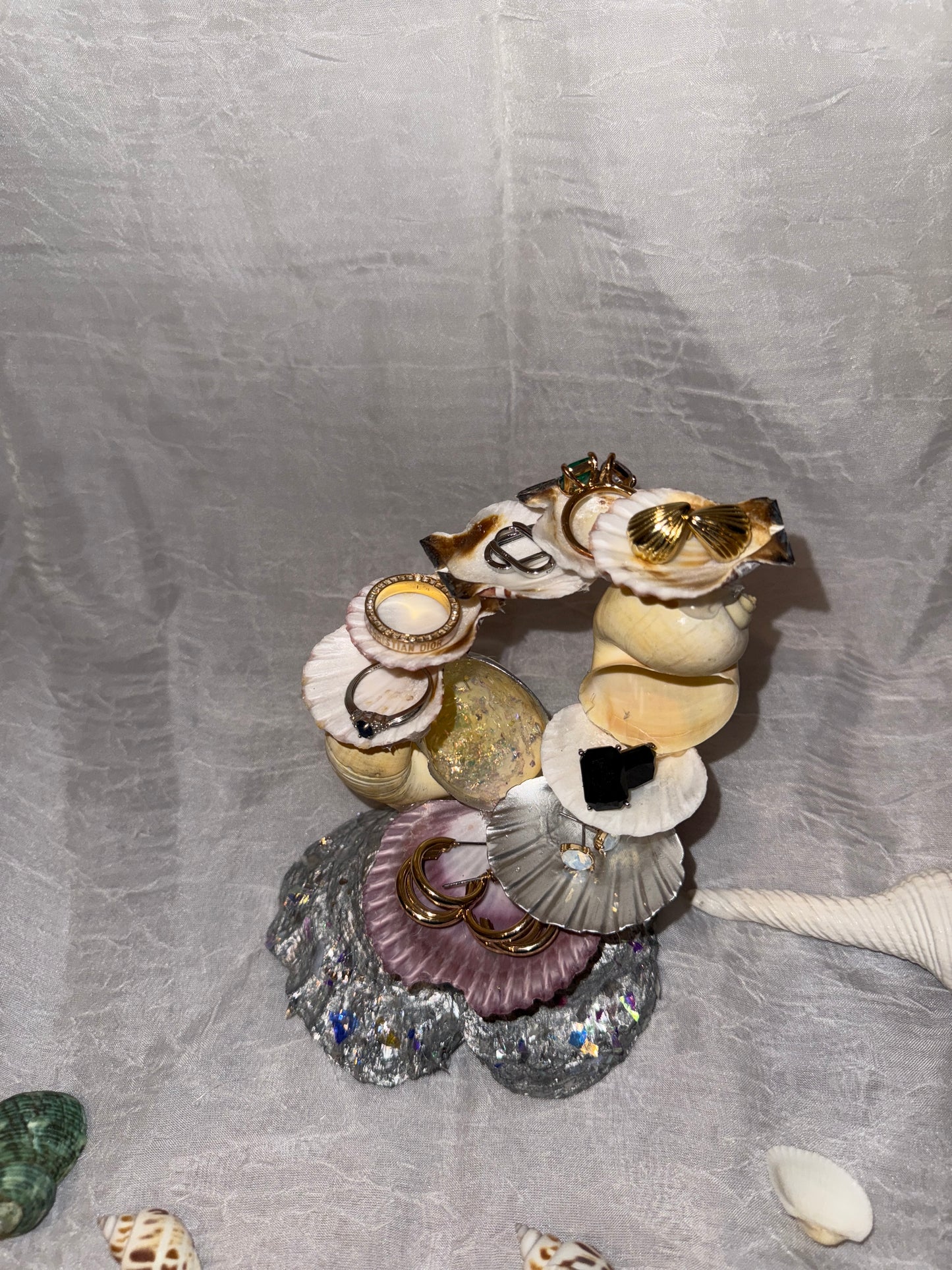 Nautical Luxe Ring & Earring Stand