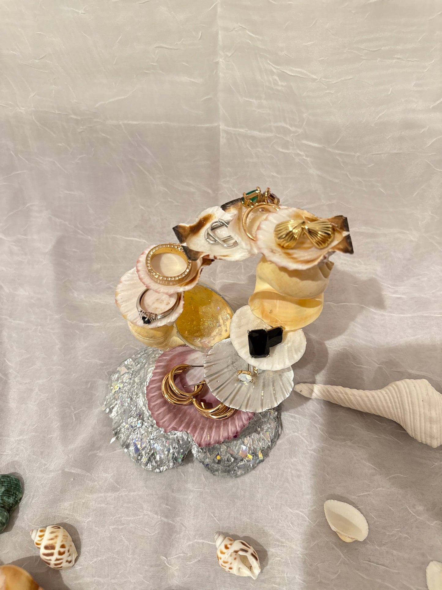Nautical Luxe Ring & Earring Stand