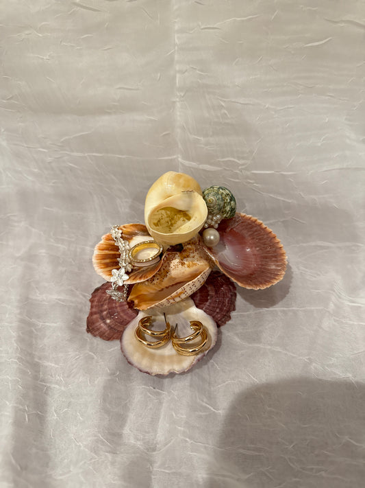 Petite Coral Bloom Jewelry Stand
